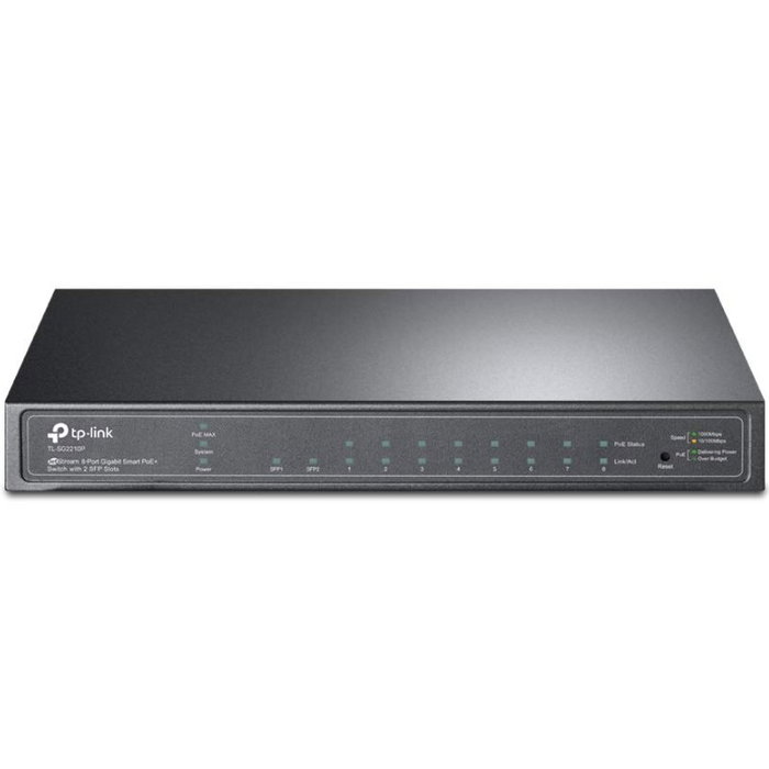 TP-Link SG2210P Omada Switch con 8 Puertos Gigabit PoE+ y 2 SFP